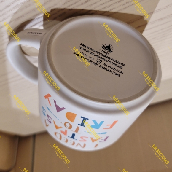 DISNEY PARKS I NEED A FAST PASS TO FRIDAY MUG - Picture 5 of 5